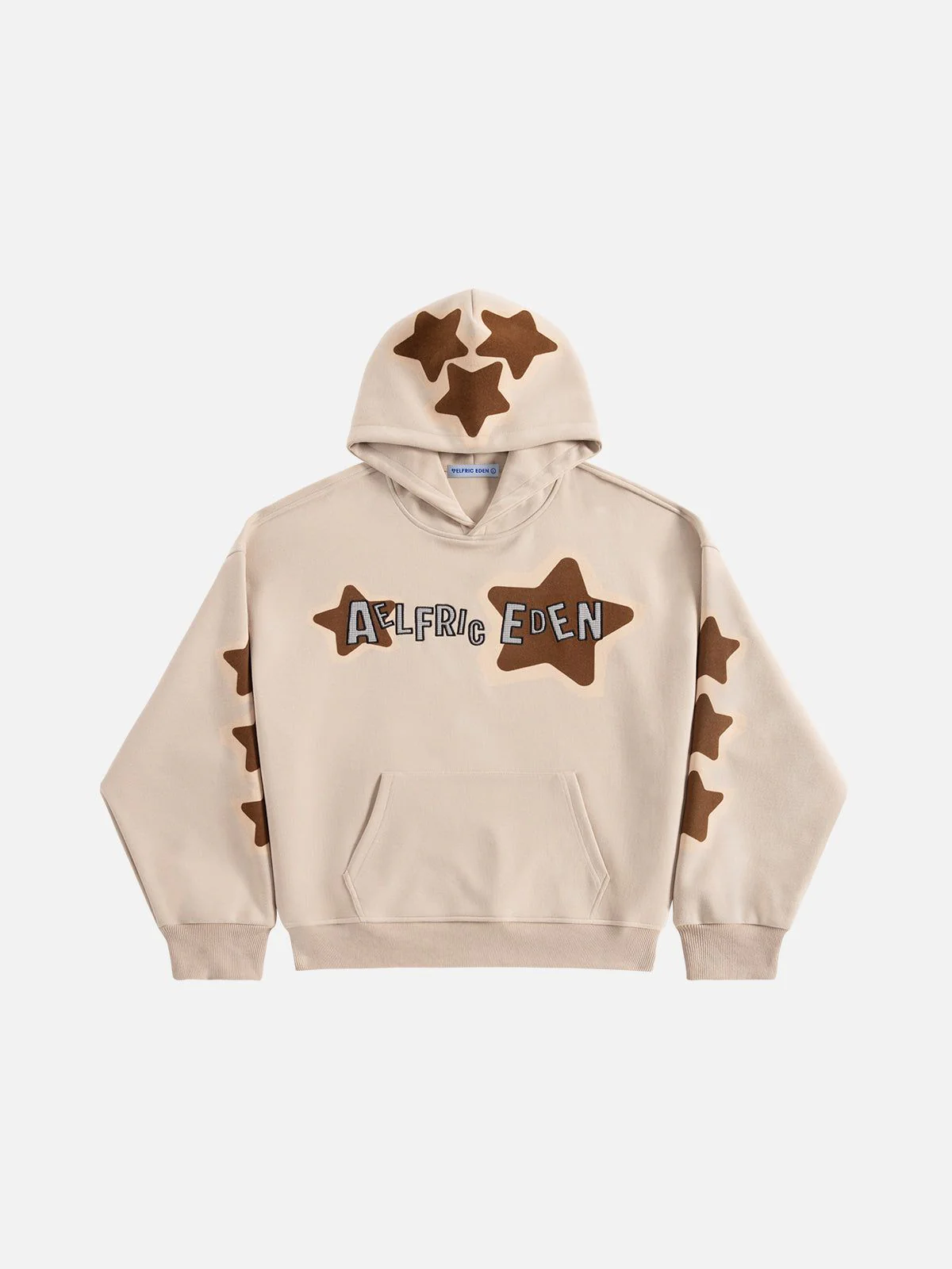 Aelfric Eden Oversized Applique Embroidery Eden Star Pullover Hoodie