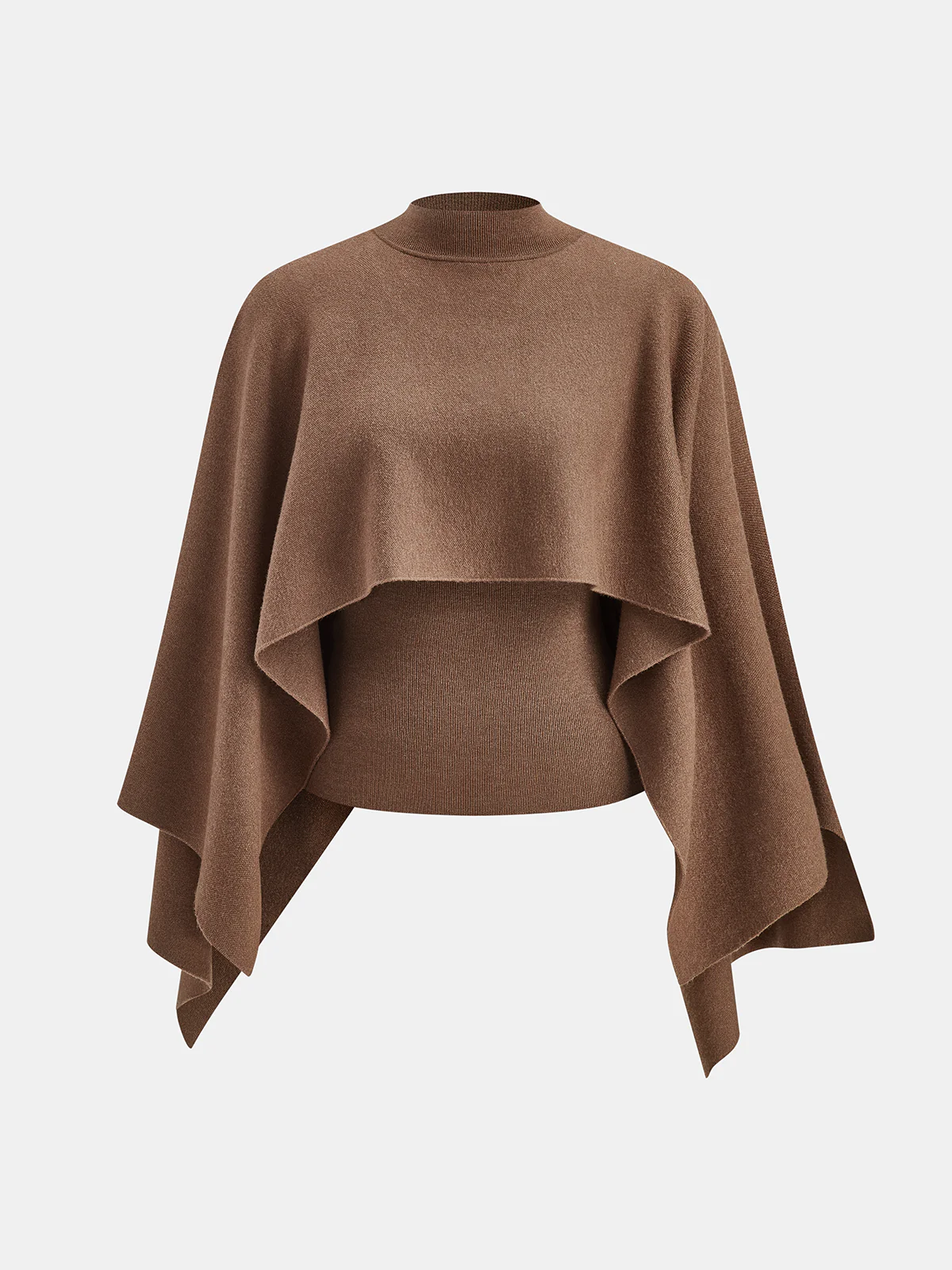 Tank Top & Capelet Knit Two-Piece Set