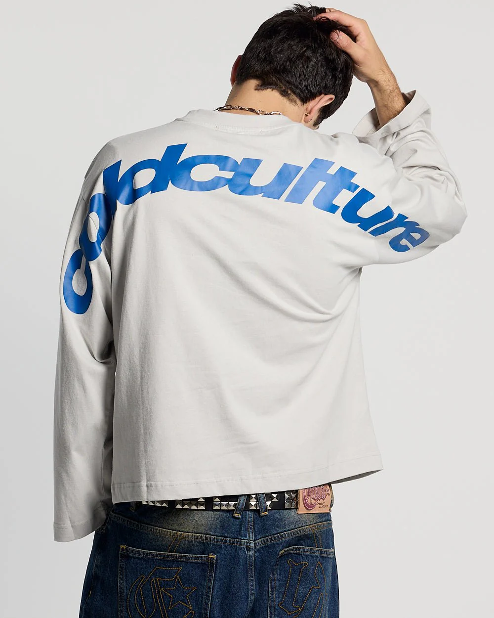 CURVED LONGSLEEVE GREY