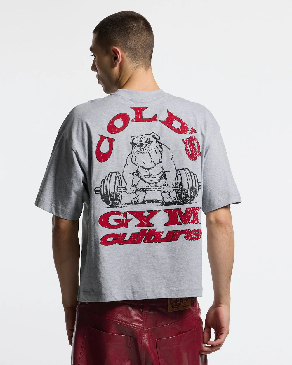 COLD´S GYM BOXY TEE GREY