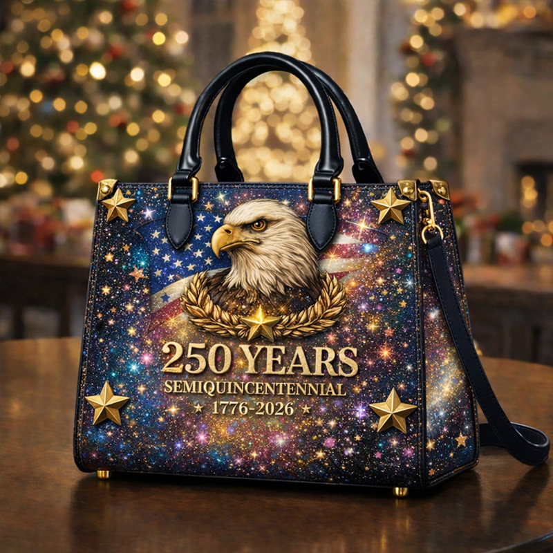 US 250th Anniversary Print Handbag
