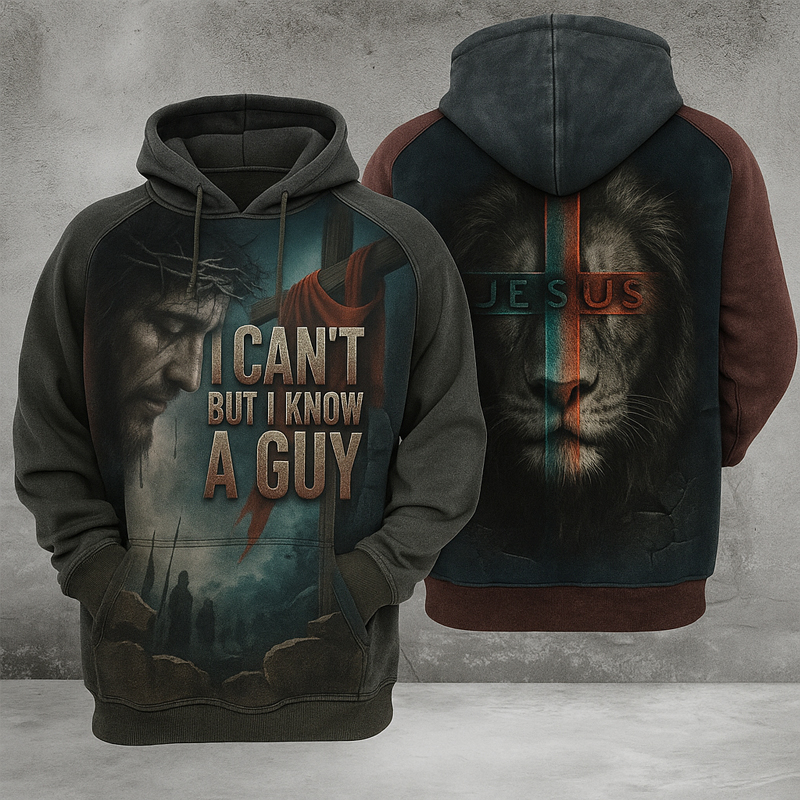 Christian Faith Art Print Hoodie