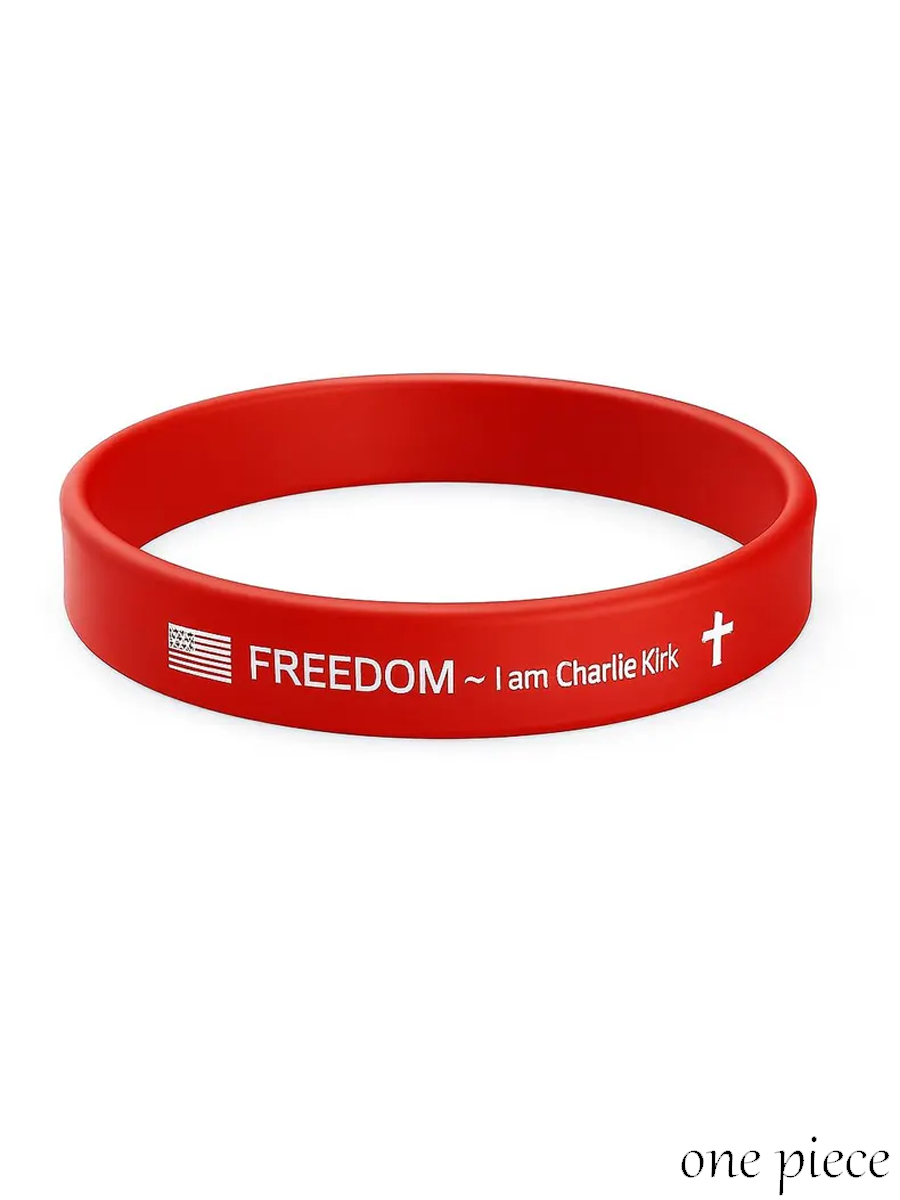 Charlie Kirk Remembrance Bracelet: 