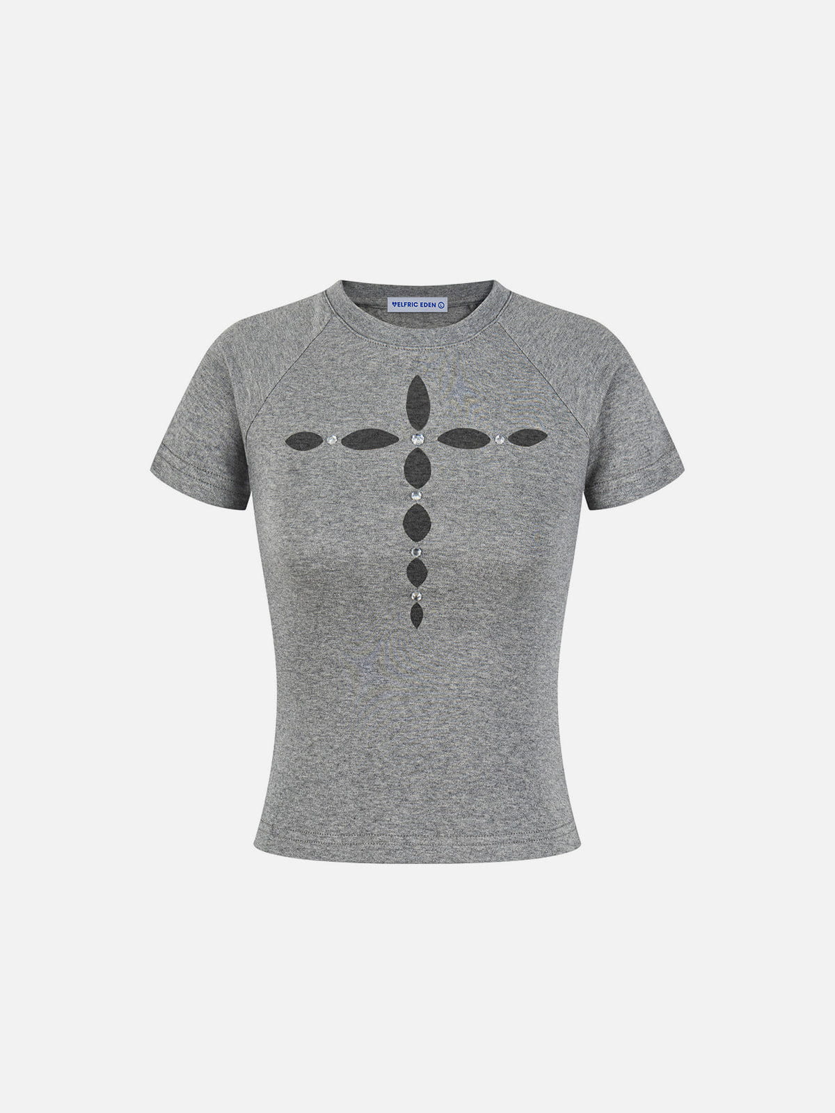 Aelfric Eden Rhinestone Cross Baby Tee