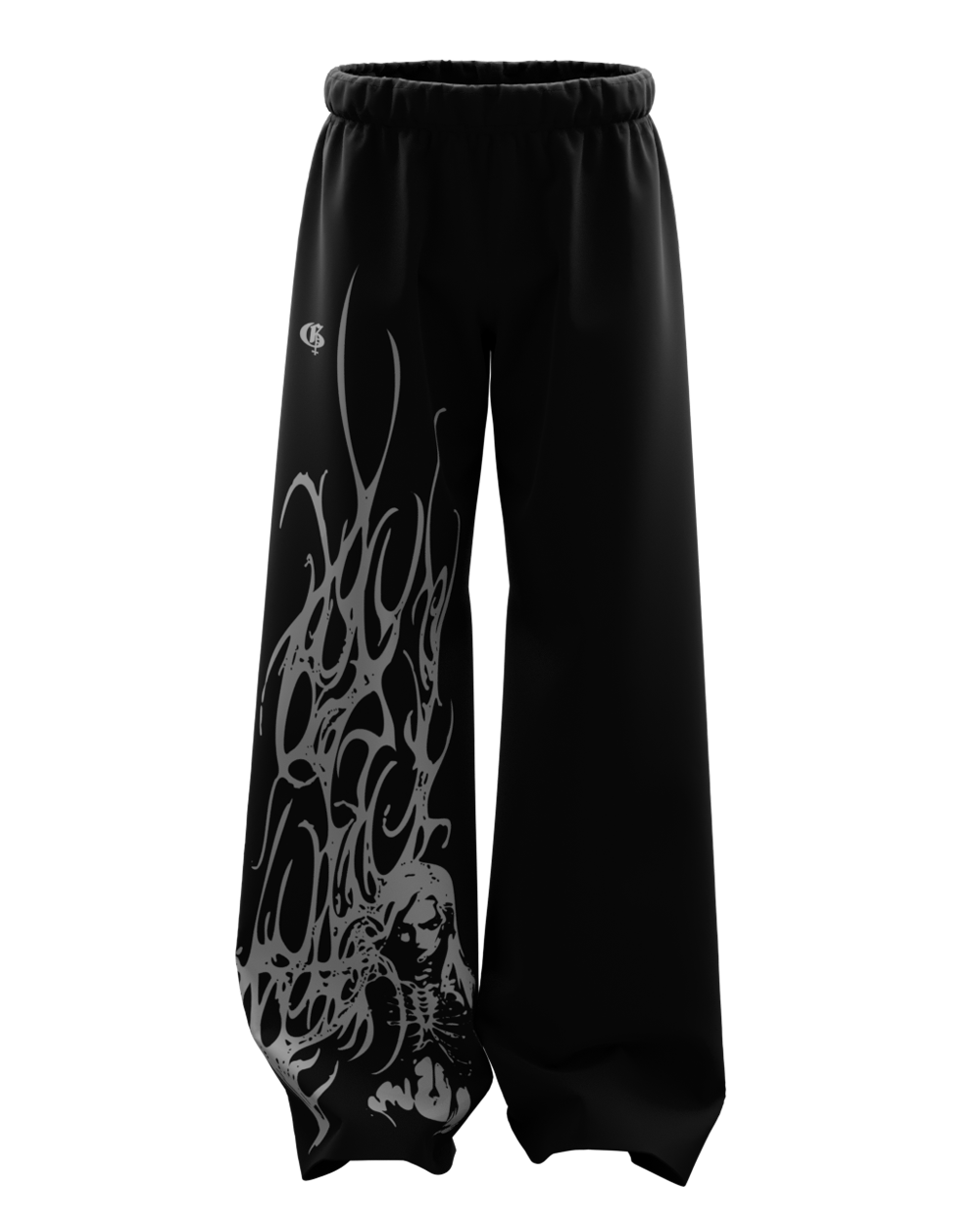 Kazi Unisex Straight Fit Baggy Pants