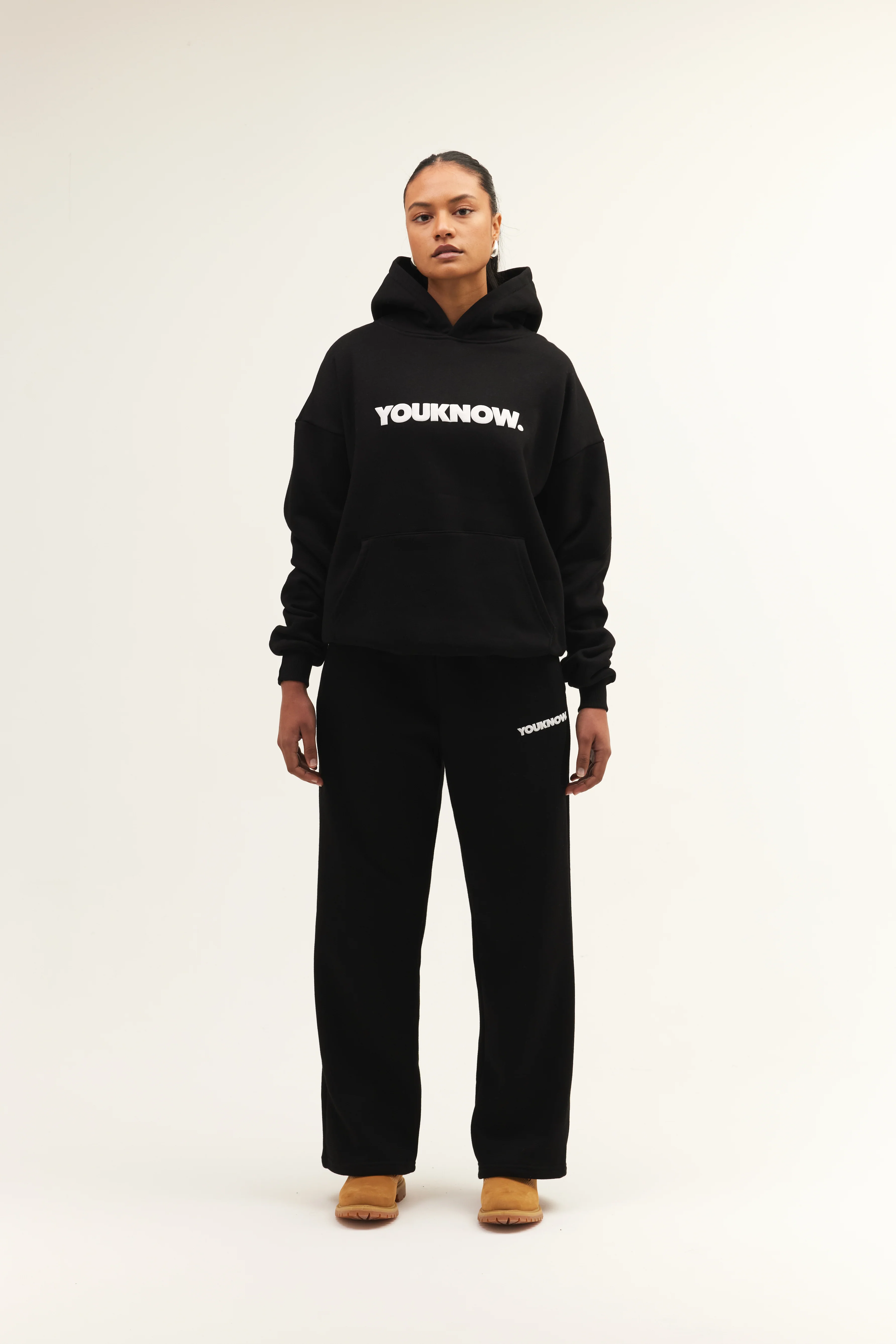 Block Hoodie | Black