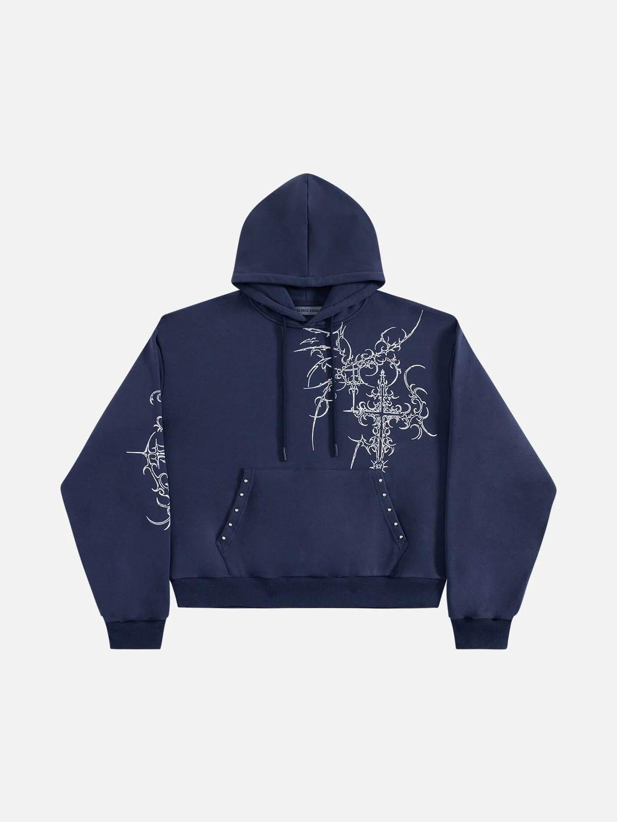 Aelfric Eden Boxy Cross Graphic Pullover Hoodie
