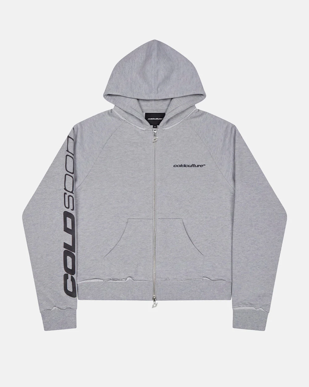 COLD SPORT ZIP HOODIE GREY