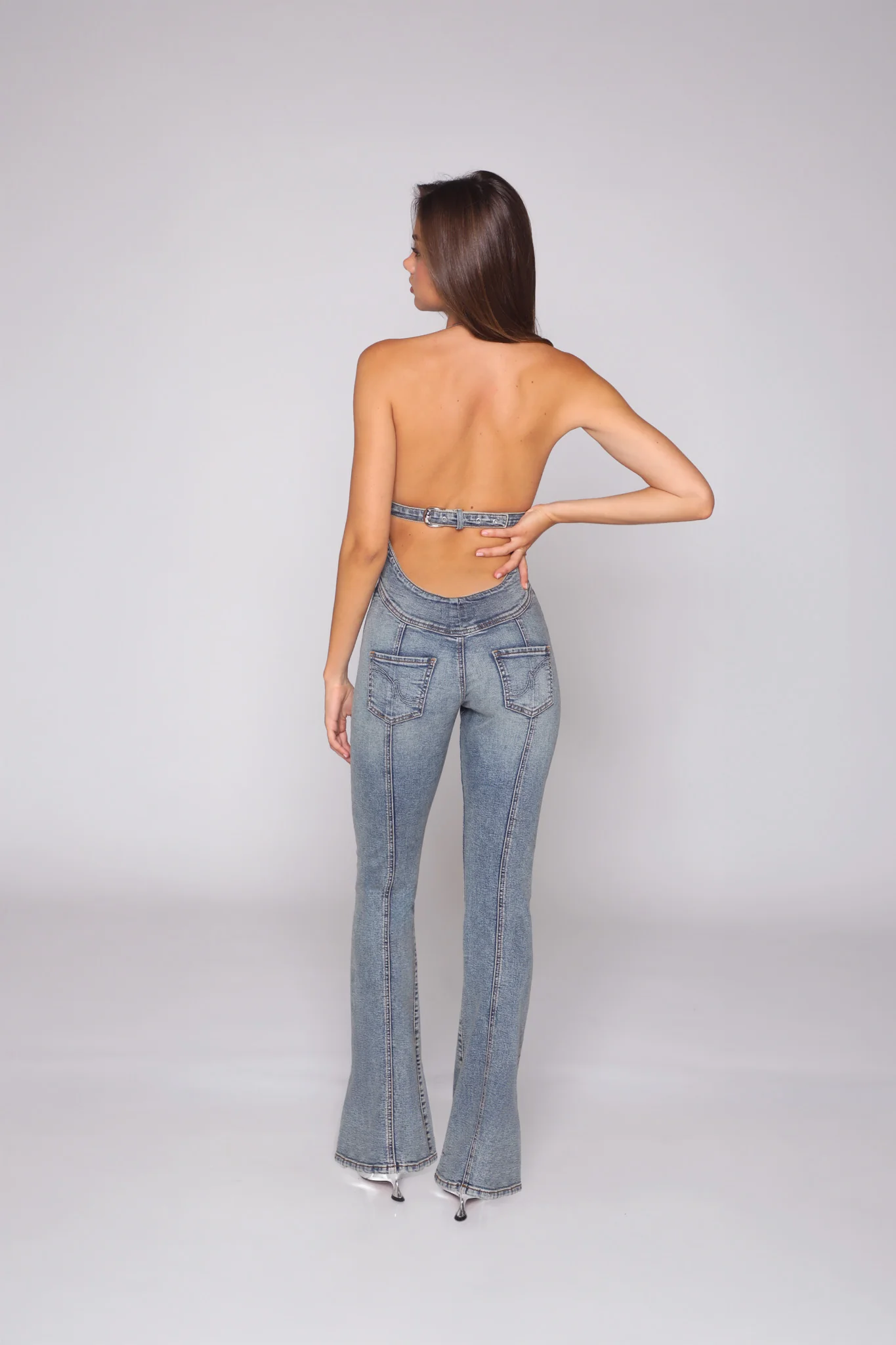 SWEETHEART JUMPSUIT / SUNSET BLVD