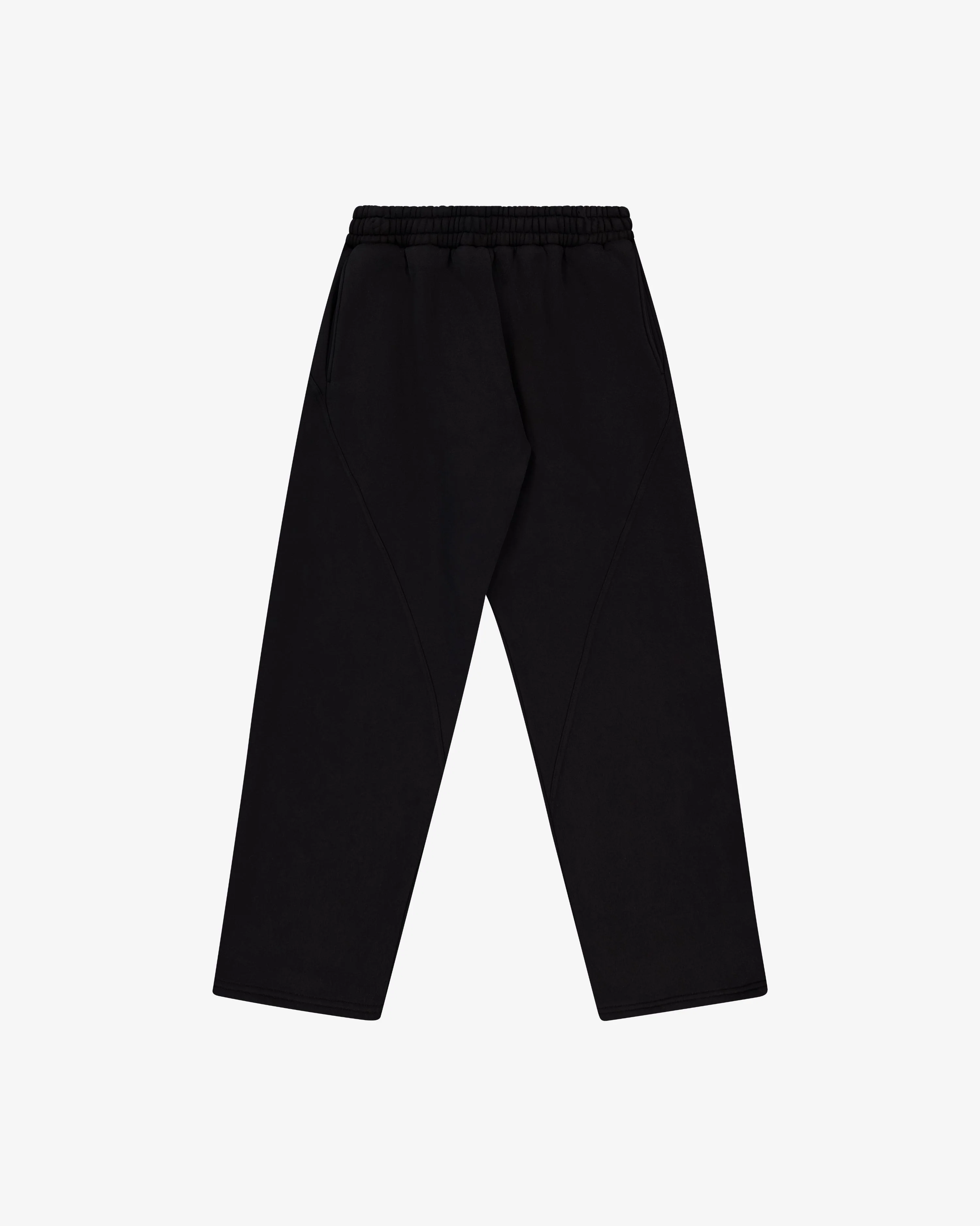 Panelled Trackpants | Black