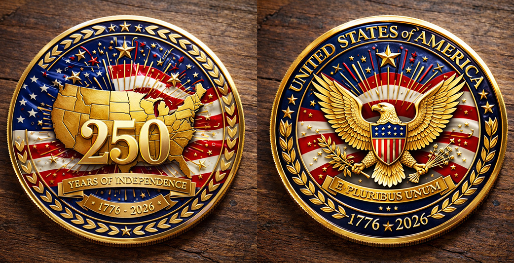 🏆Flash Sale 60% OFF - U.S 250th Anniversary Commemorative Coin