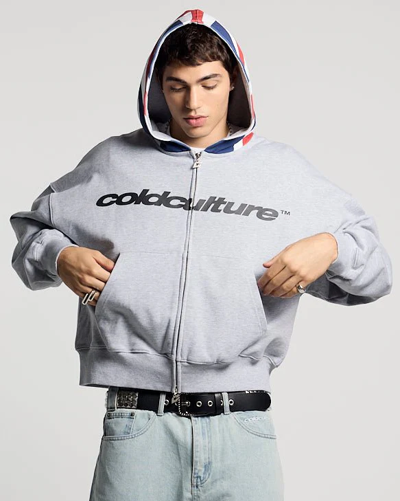 CHEERS ZIPPER ASH GREY