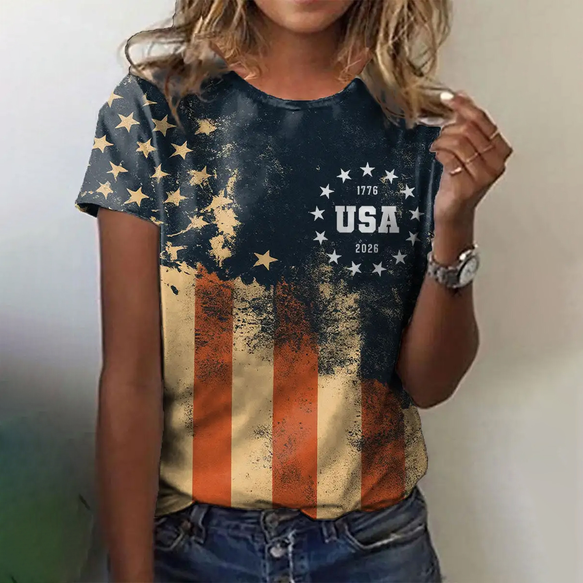 Women's U.S. 250th Anniversary Commemorative T-shirt