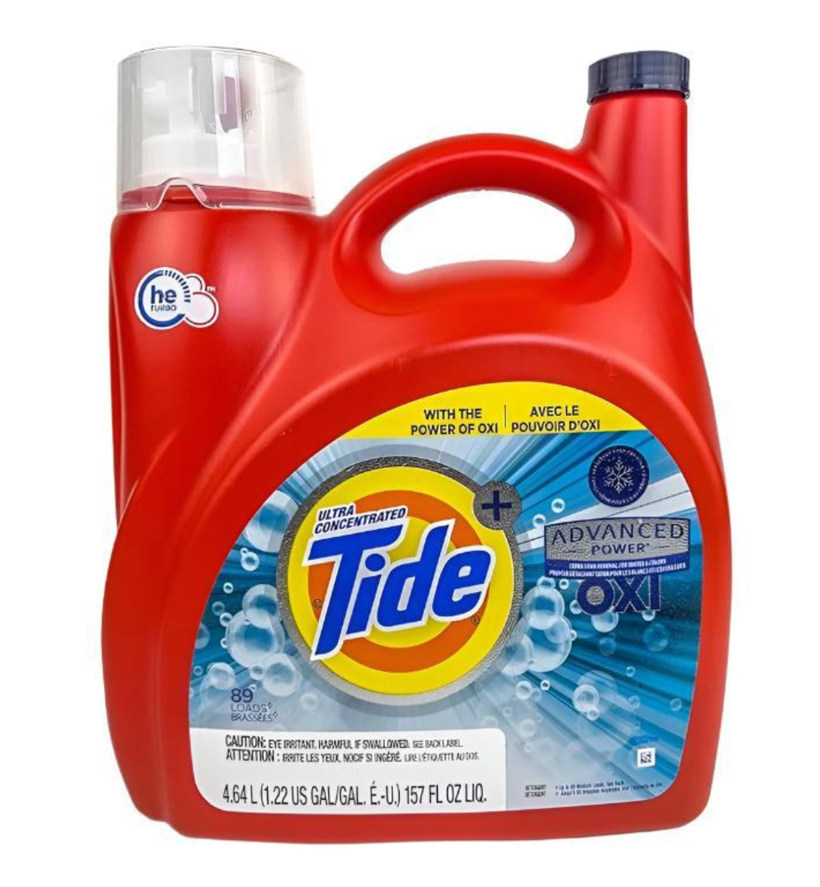 Tide Oxi Ultra Detergent 4.64L
