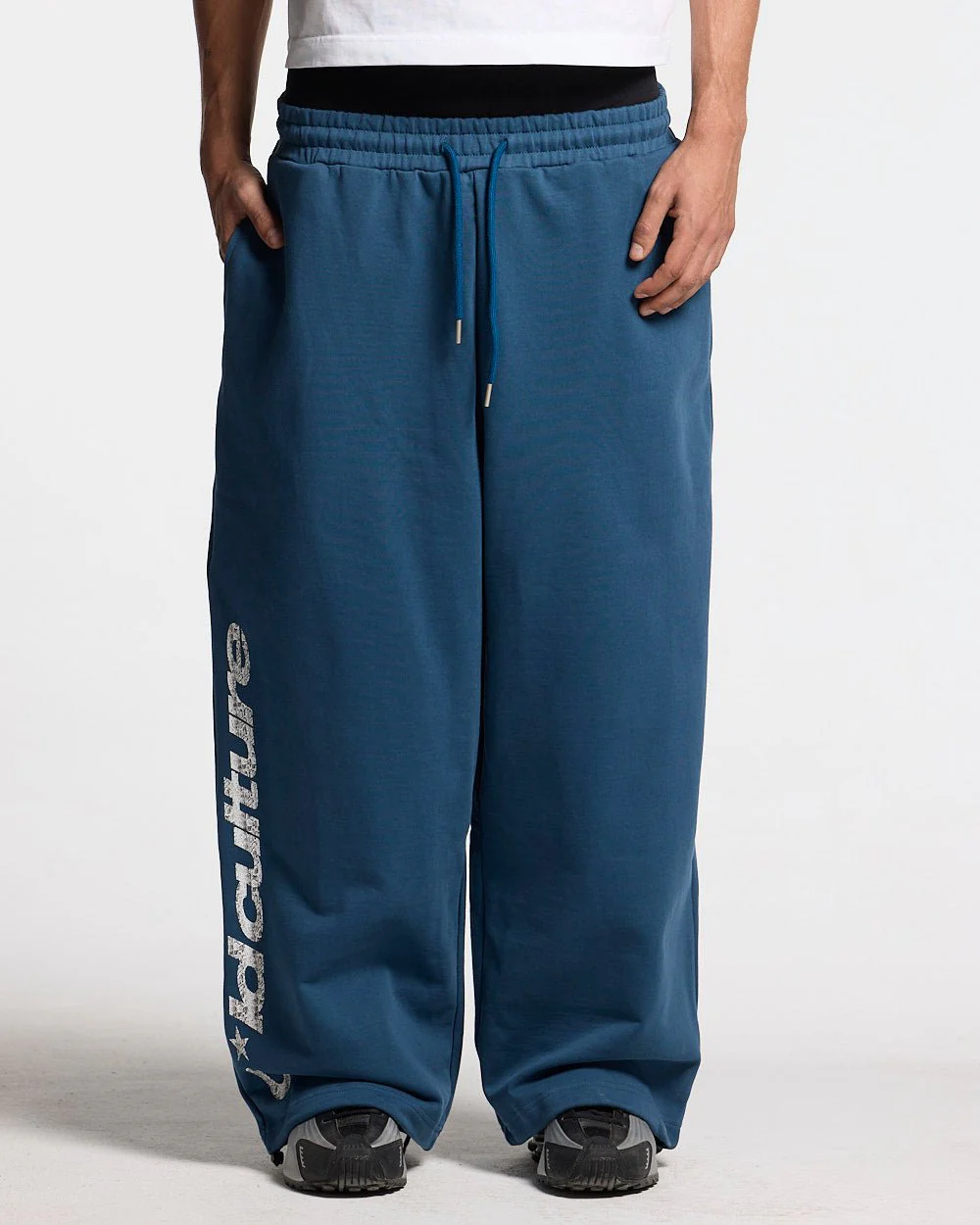 WILD SNAKE SWEATPANTS NAVY BLUE