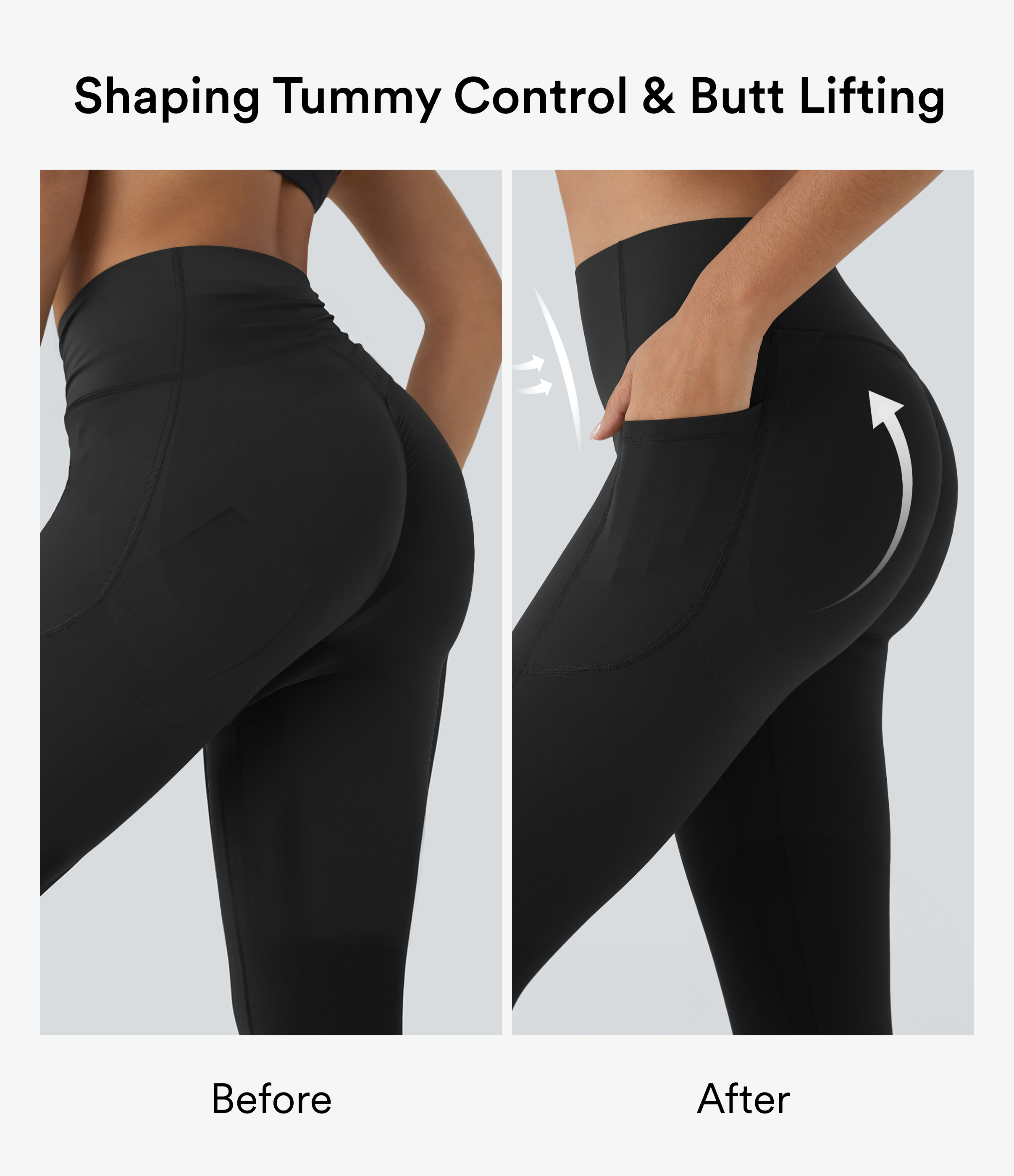 Halara UltraSculpt™ High Waisted Butt Lifting Tummy Control Pocket Shaping Workout Leggings