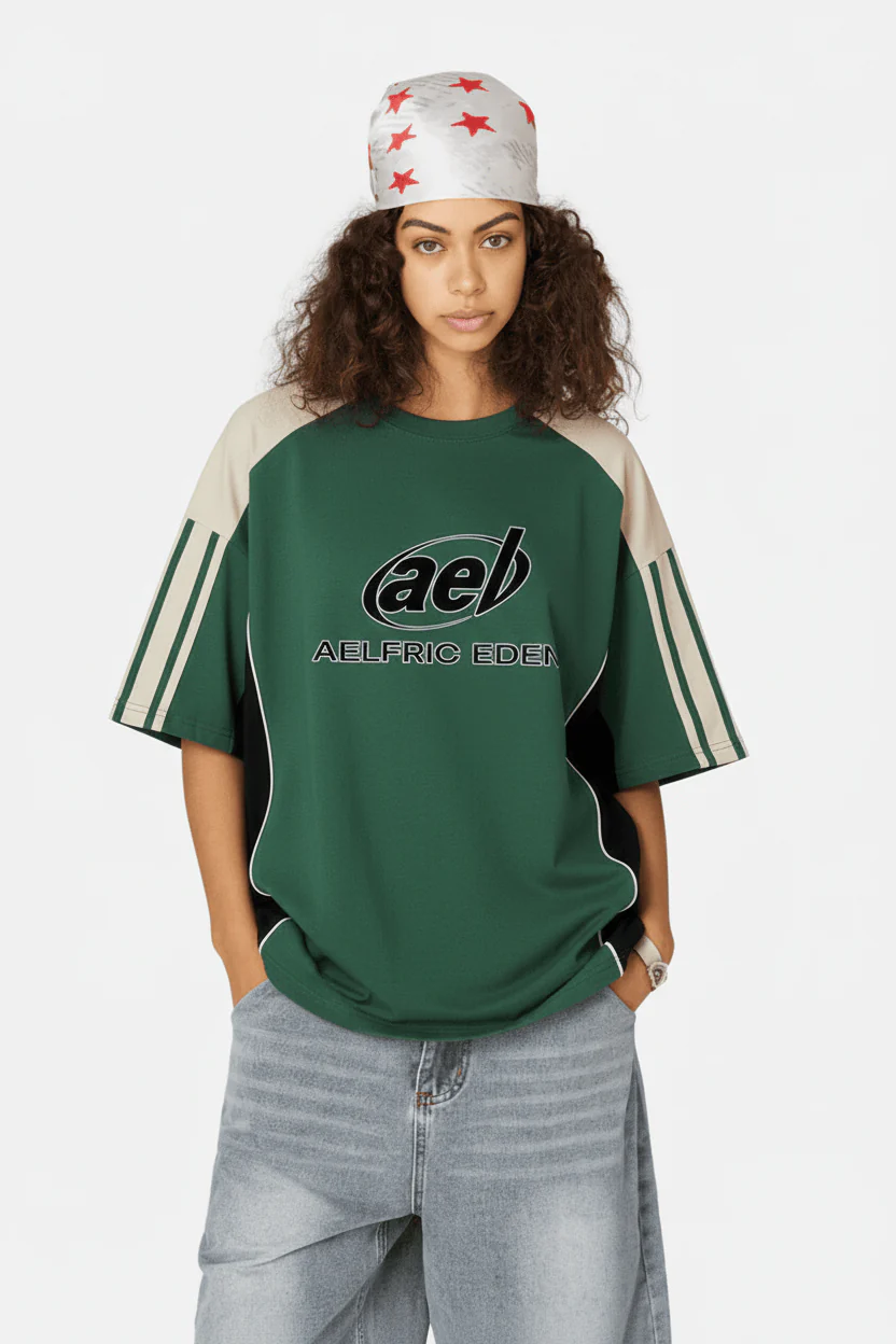 Aelfric Eden Color Block Speedway Tee