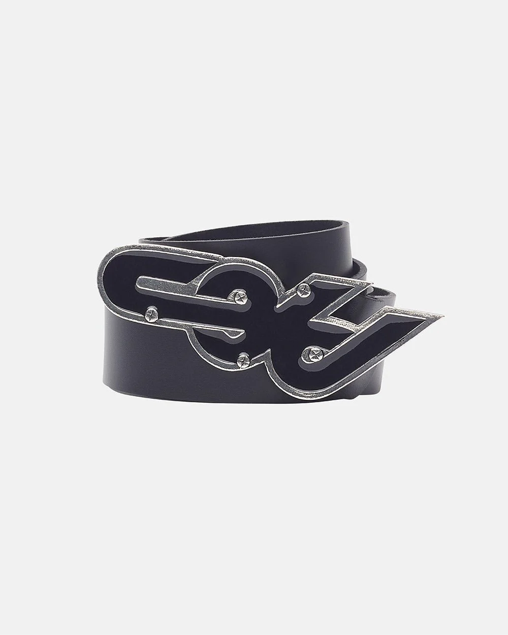 DIY BELT LEATHER BLACK