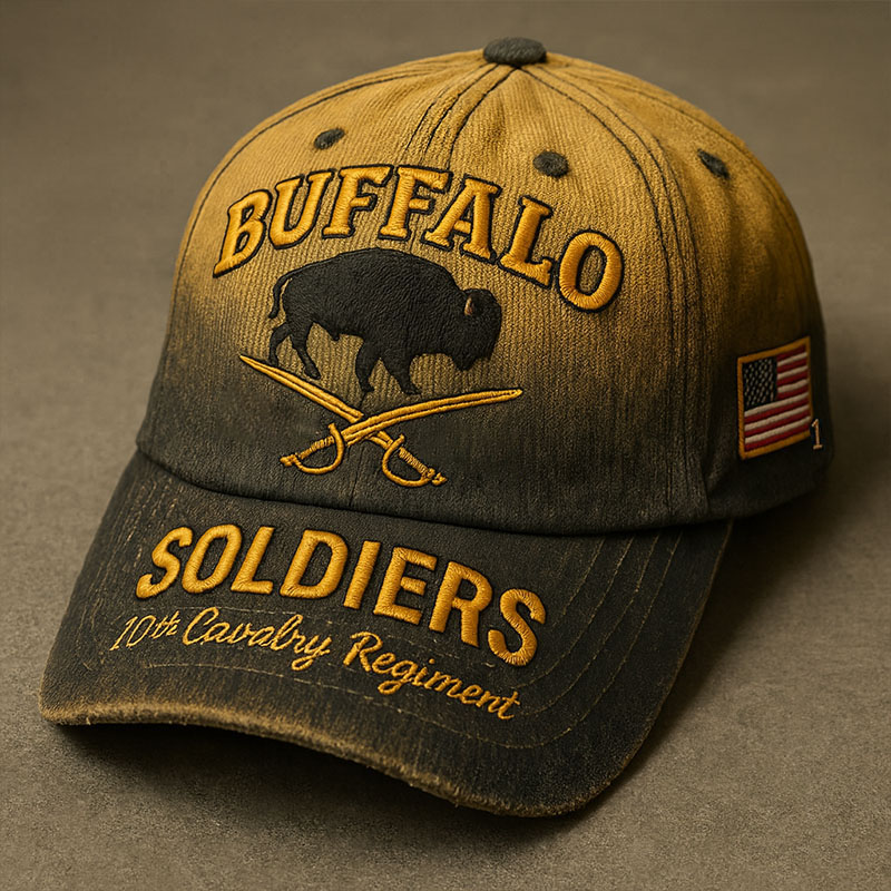 Buffalo Soldier Art Hat