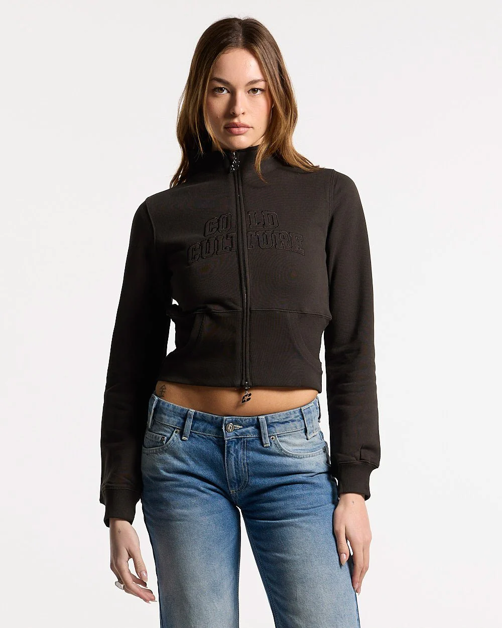 CITY ZIP UP DARK GREY