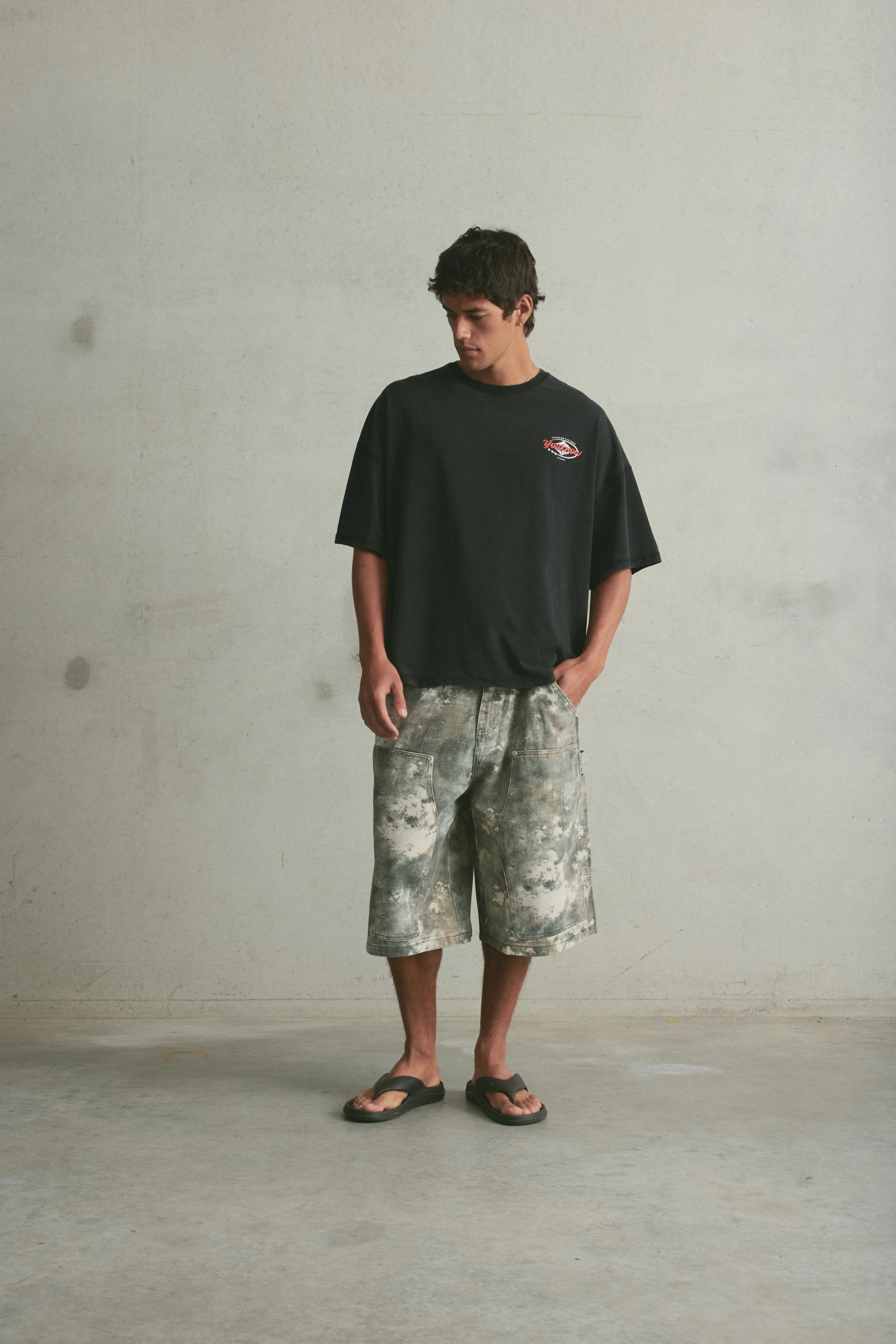 Aotearoa Tee SS | Washed Black