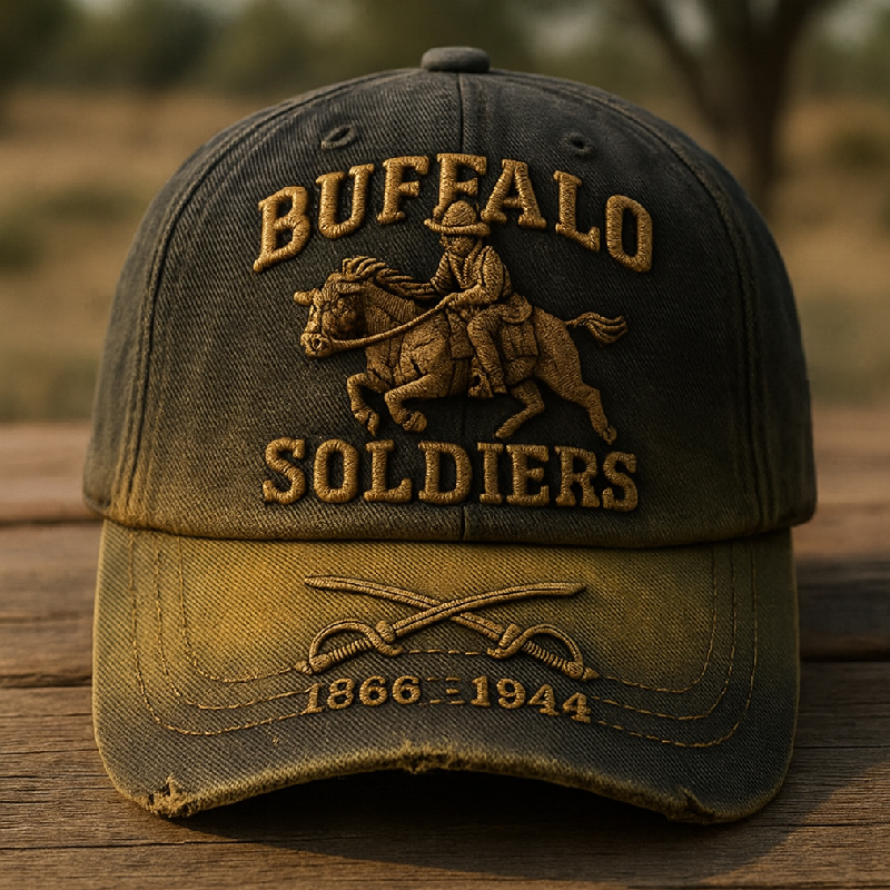 Buffalo Soldier Art Hat