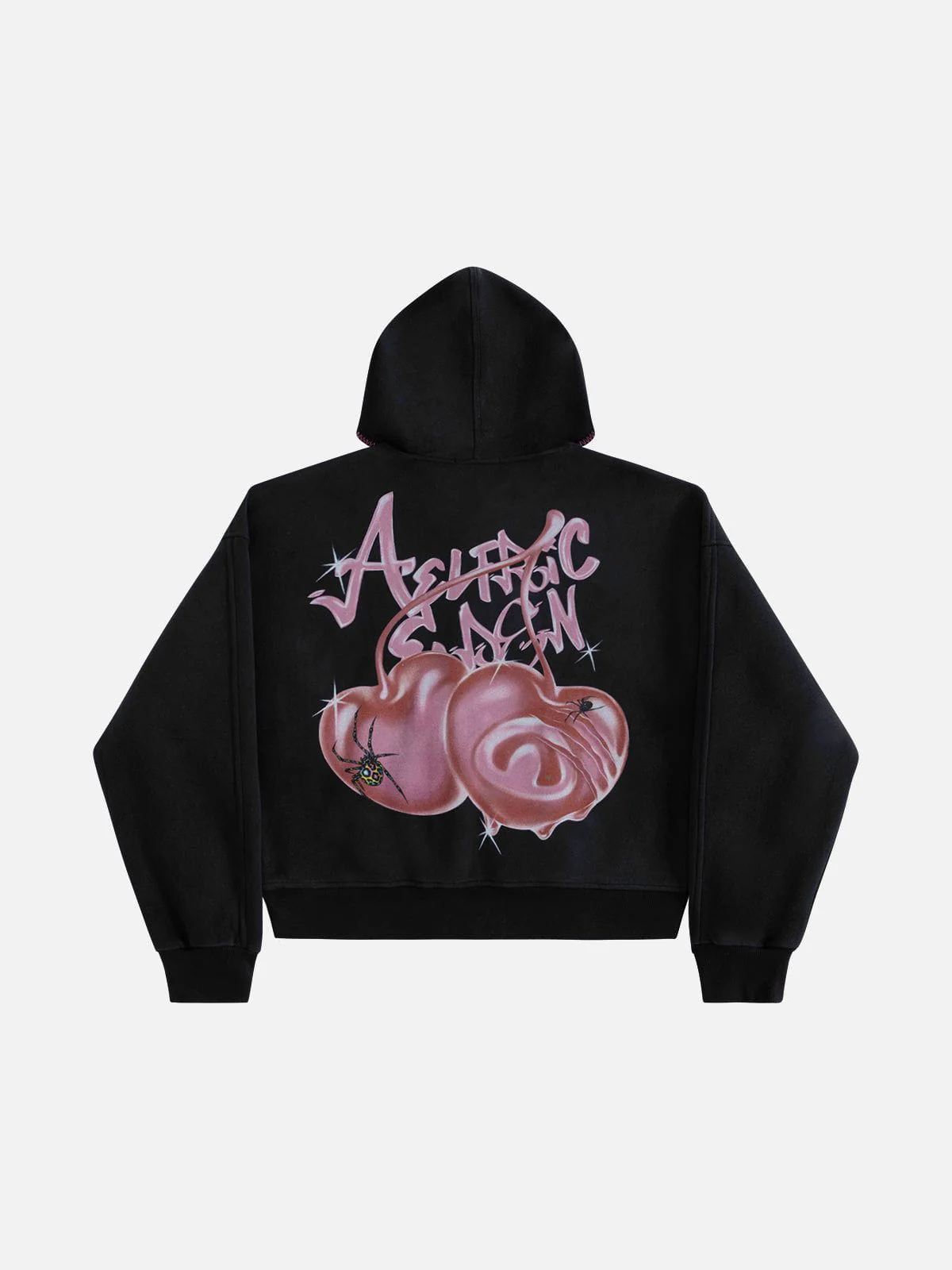 Aelfric Eden Boxy Spider Cherry Hoodie