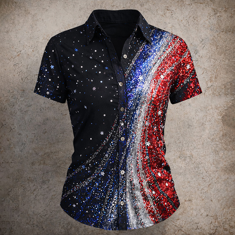 US 250th Anniversary Art Print Casual Shirt