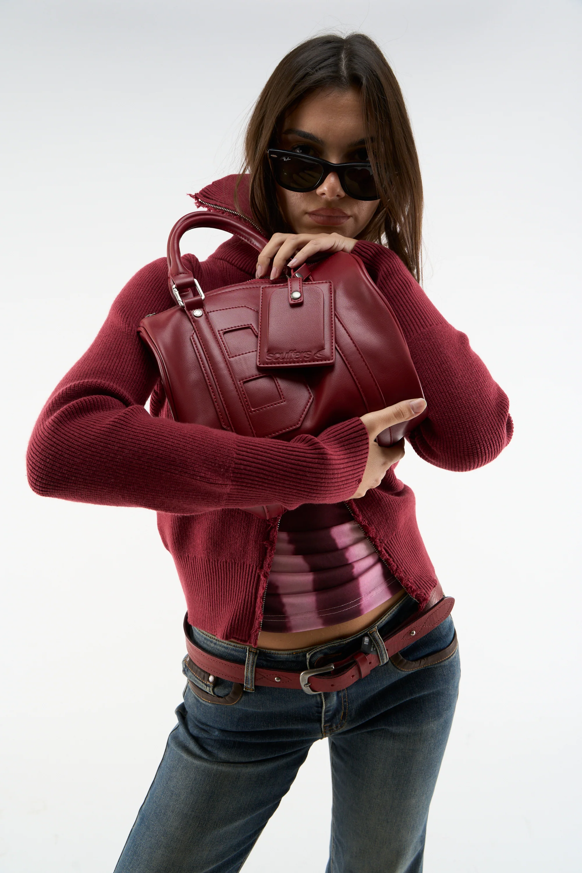 All In Red Mini Duffle Bag