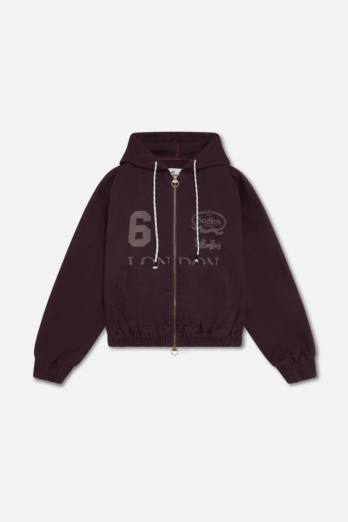 Slam Burgundy Jacket