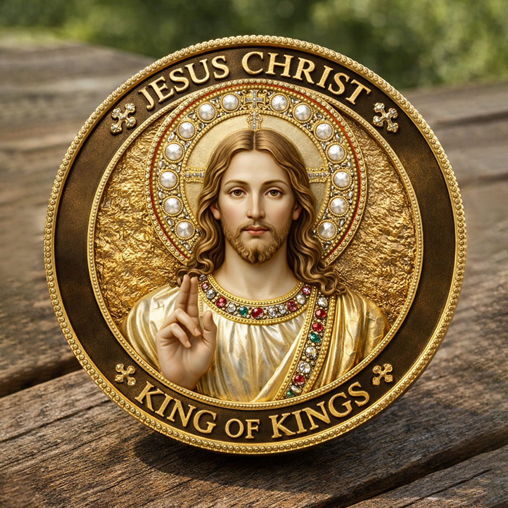 🏆Flash Sale 60% OFF - Jesus Christ – King of Kings Coin