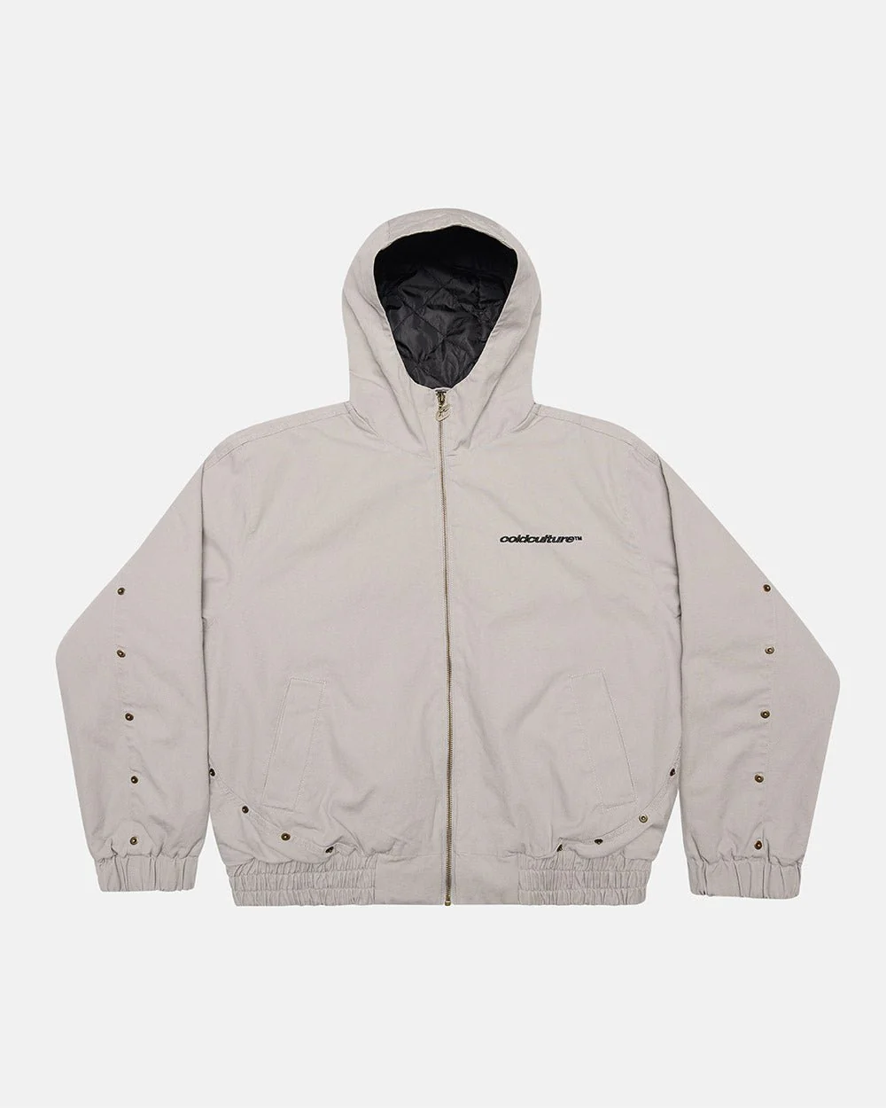 MIKE HOODED JACKET GREY