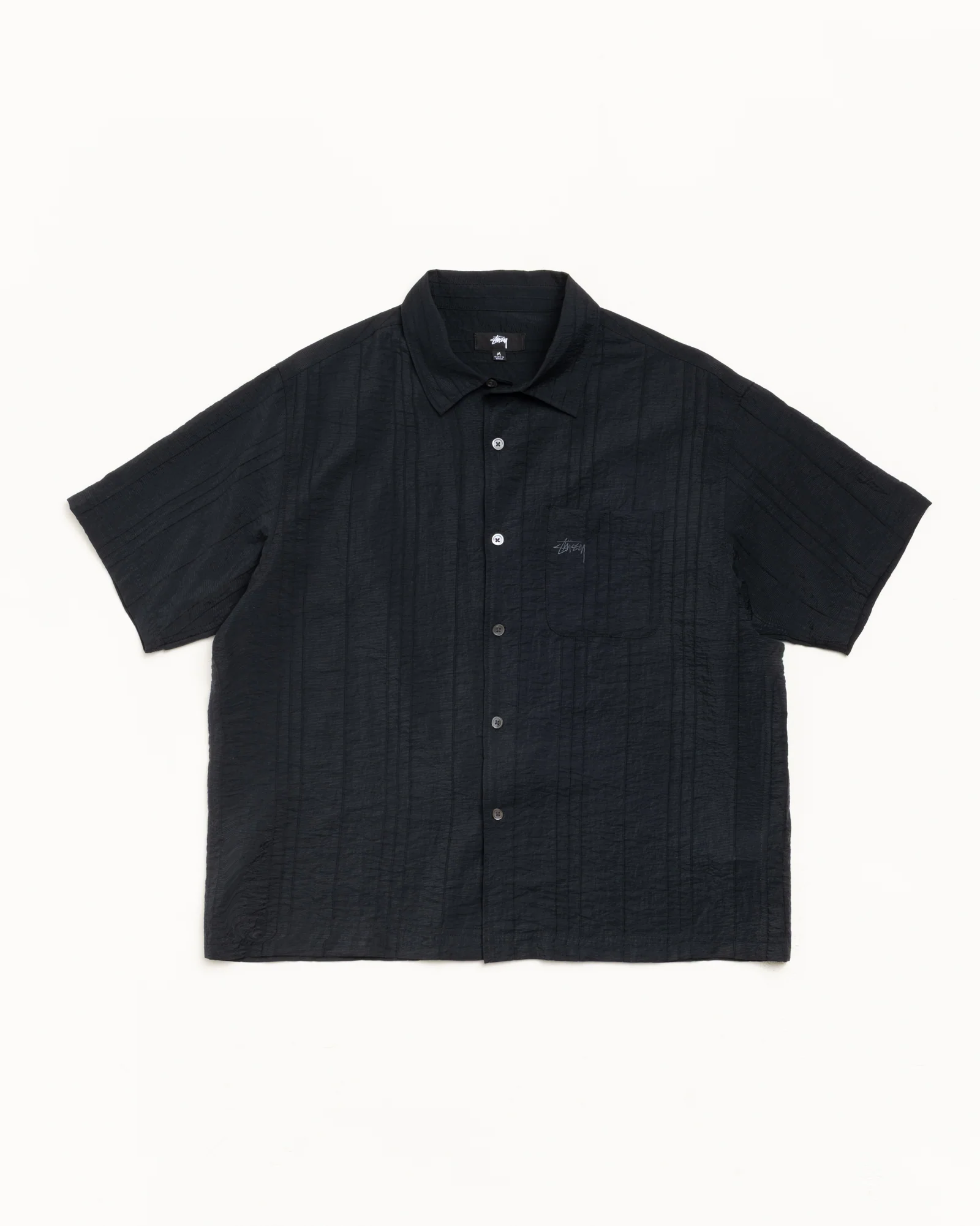 PLEATED TEXTURED SHIRT