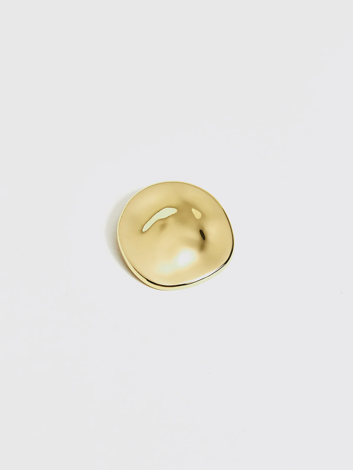 Minimalist Streamlined Irregular Brooch