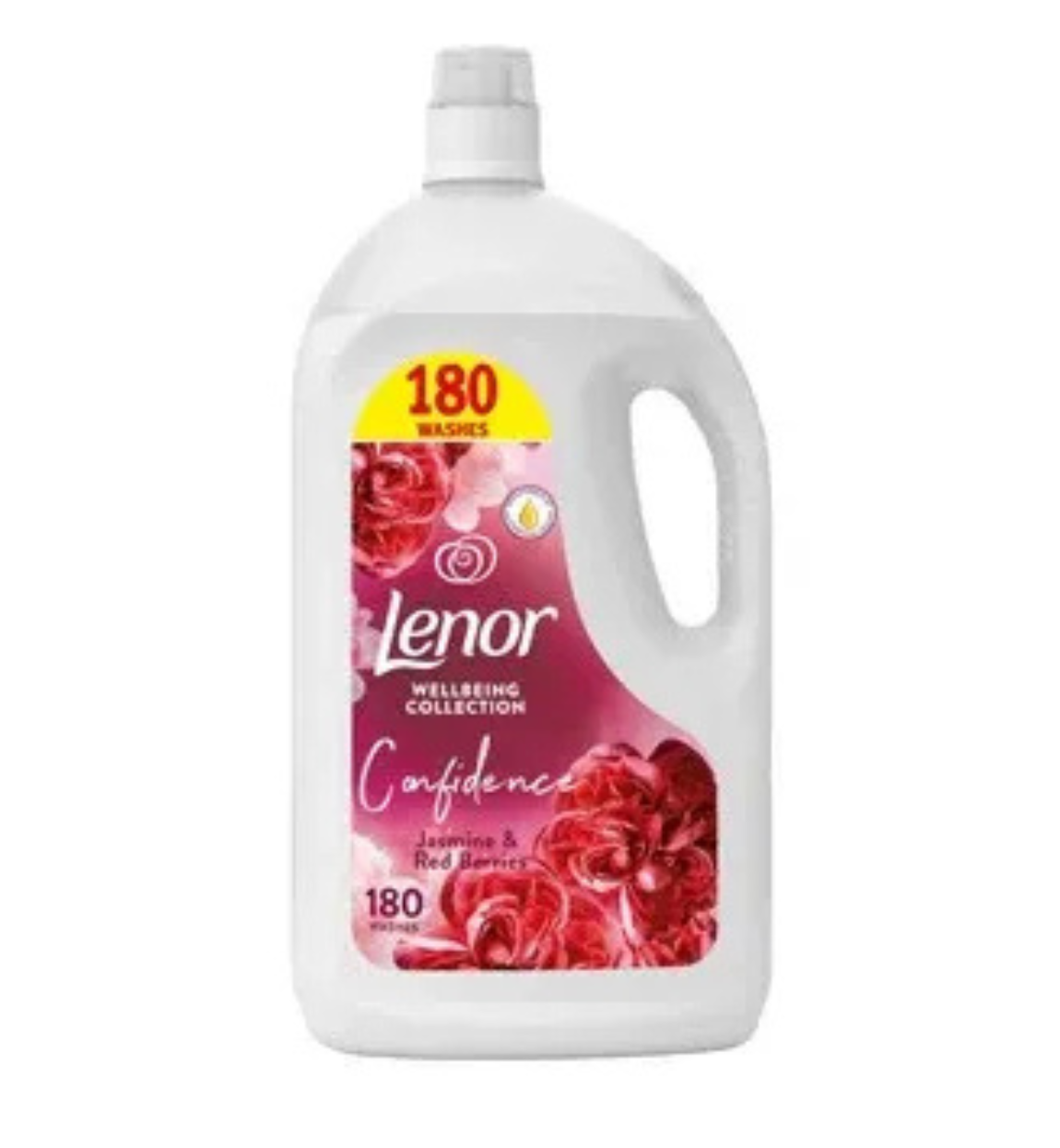 Lenor Wellbeing Collection Jasmine & Red Berries Fabric Conditioner, 3.6L (180 Wash)