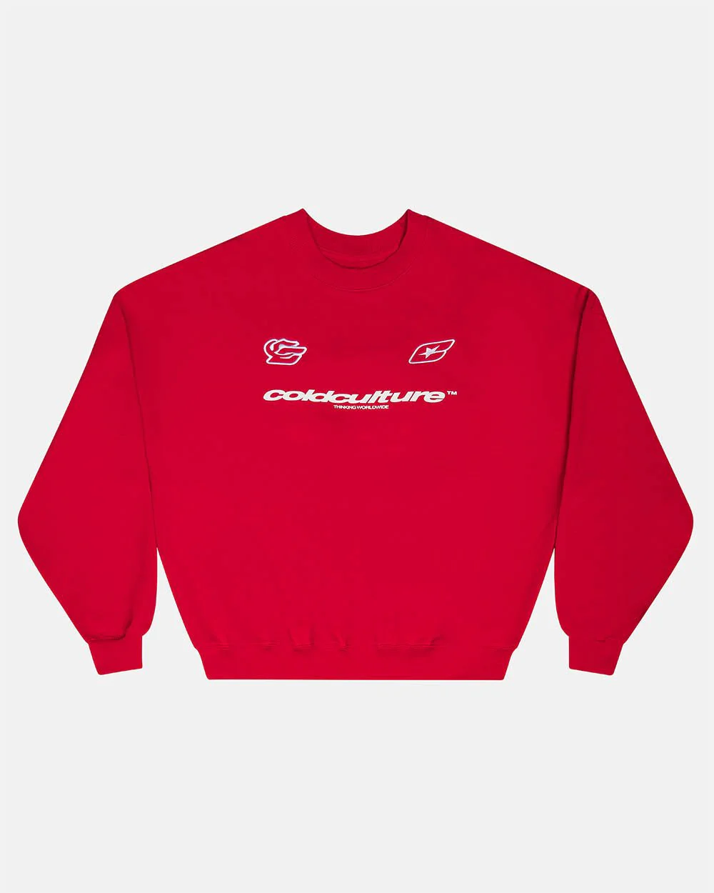RACING CREWNECK RED