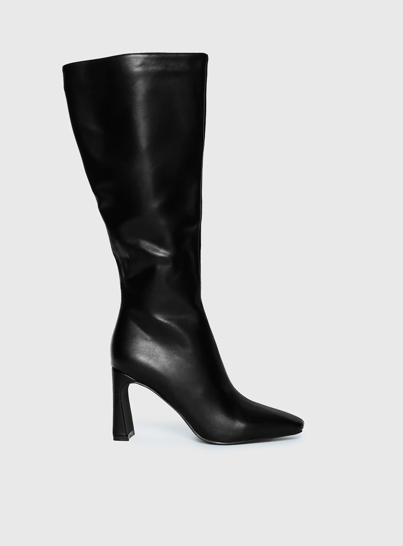 Sawyer Knee High Boots Black