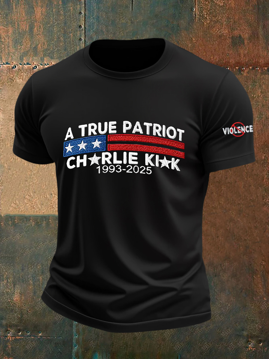 Men's Freedom Is Not Free R.I.P Charlie Kirk T-shirt