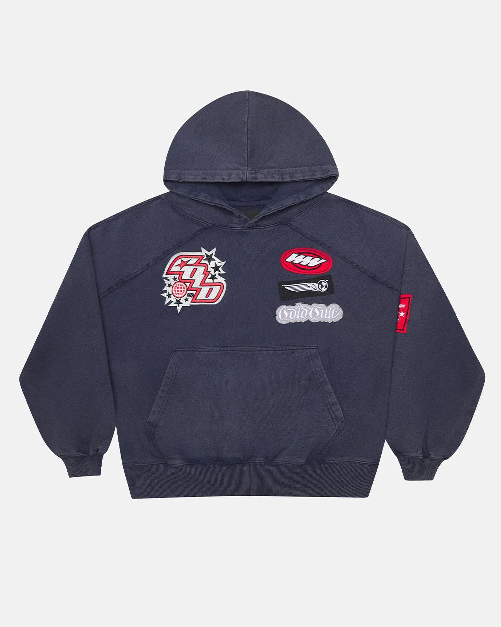 WALKER HOODIE DARK BLUE