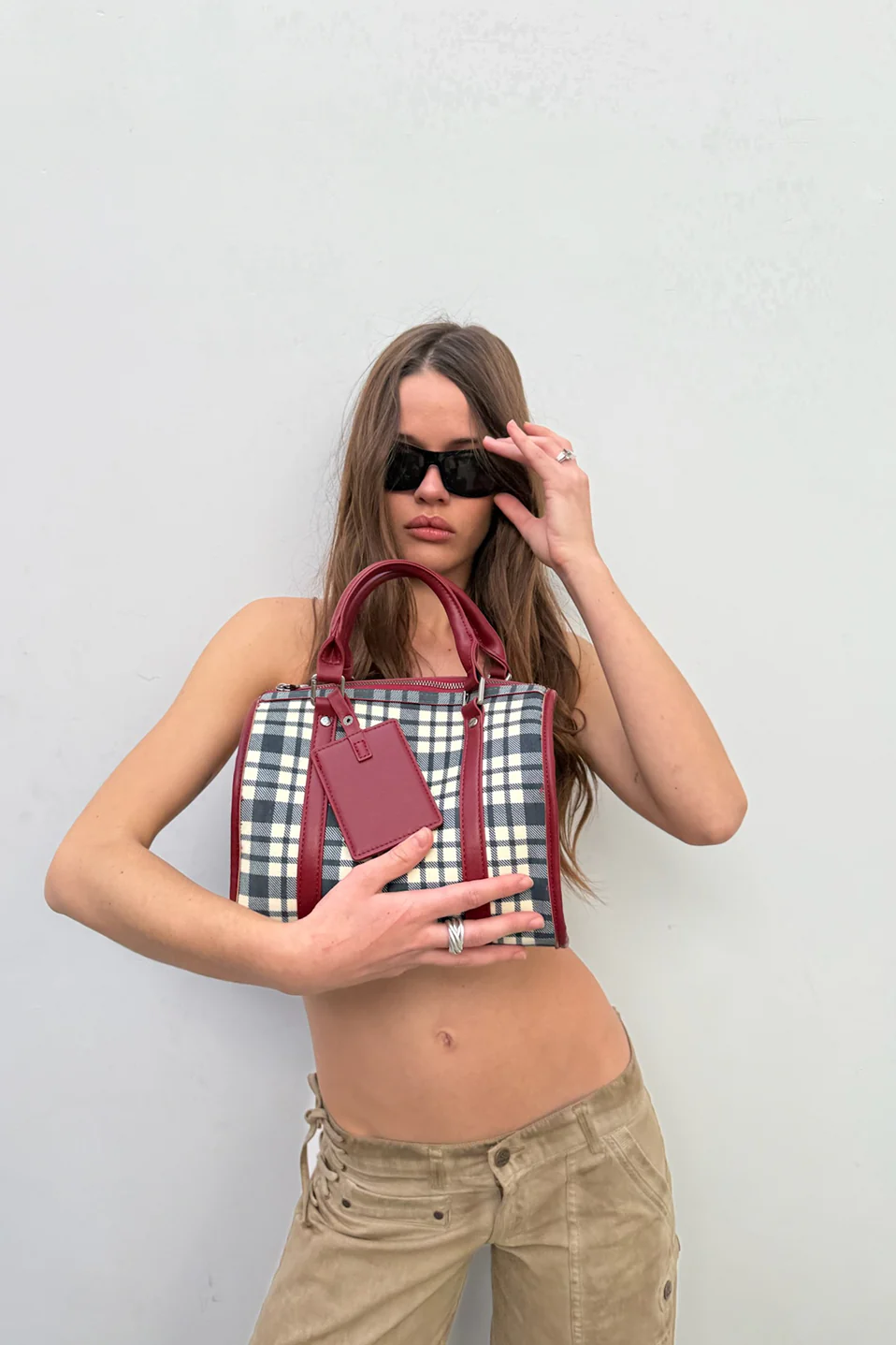 All In Red Mini Duffle Bag