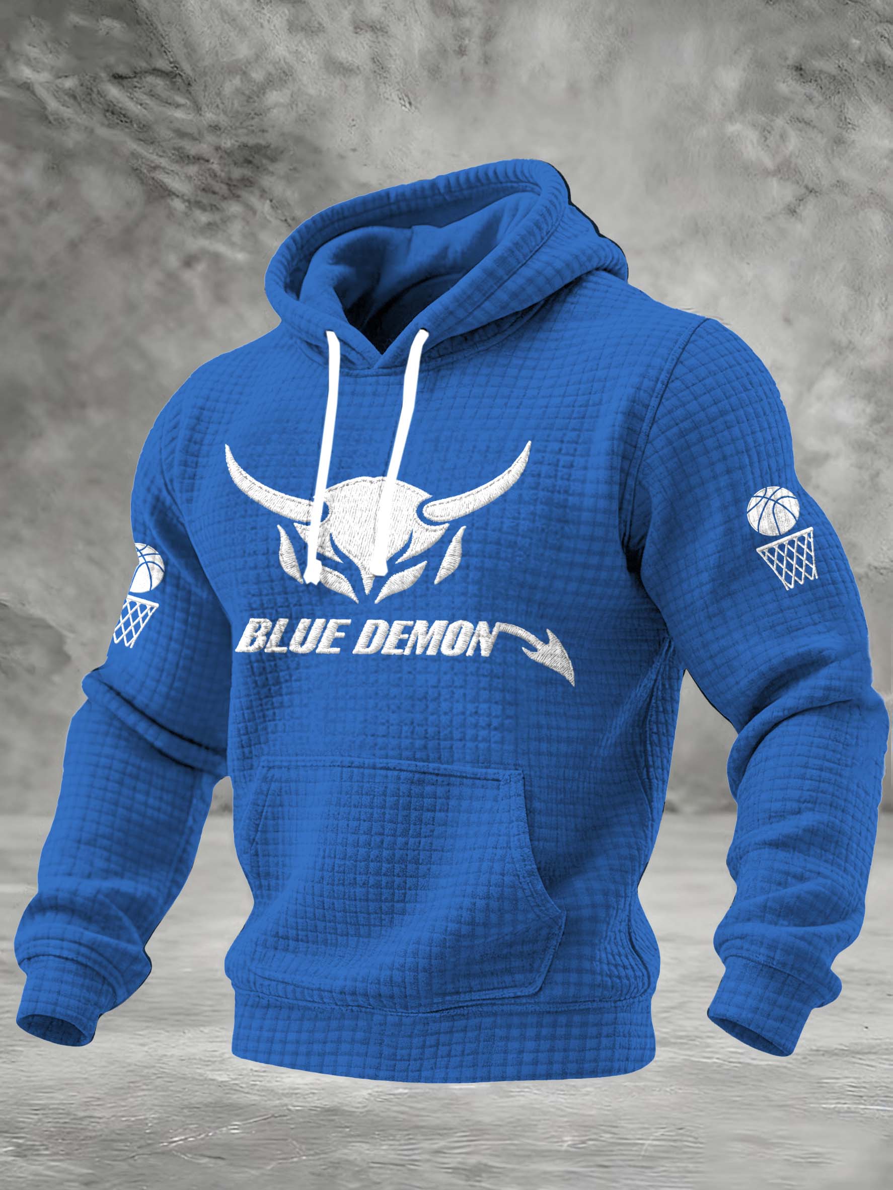Men's Basketball Printed Hoodie