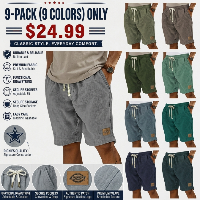 Men's Shorts Linen Shorts Summer Shorts