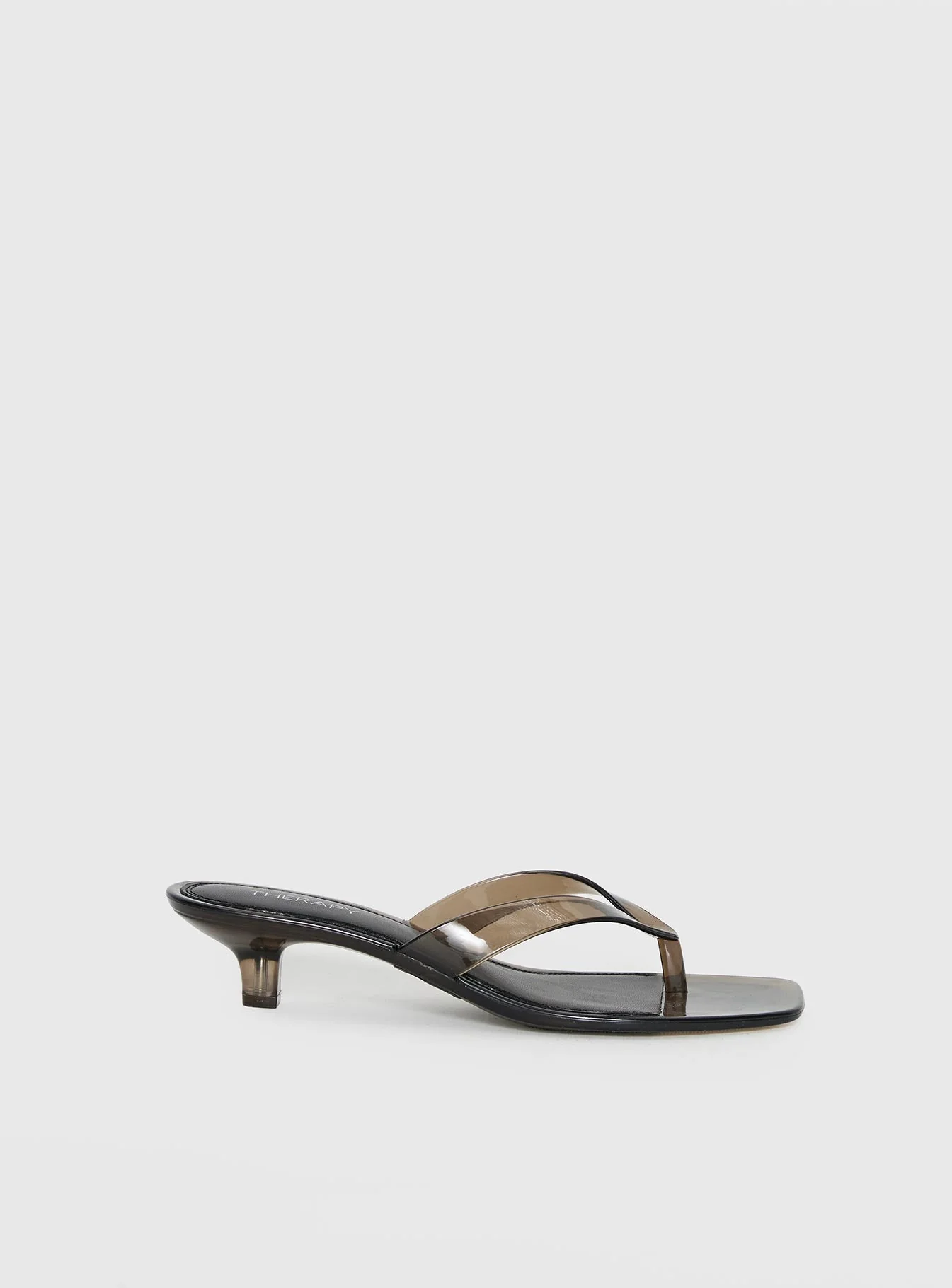 Therapy Jellyz Kitten Heels Smoke