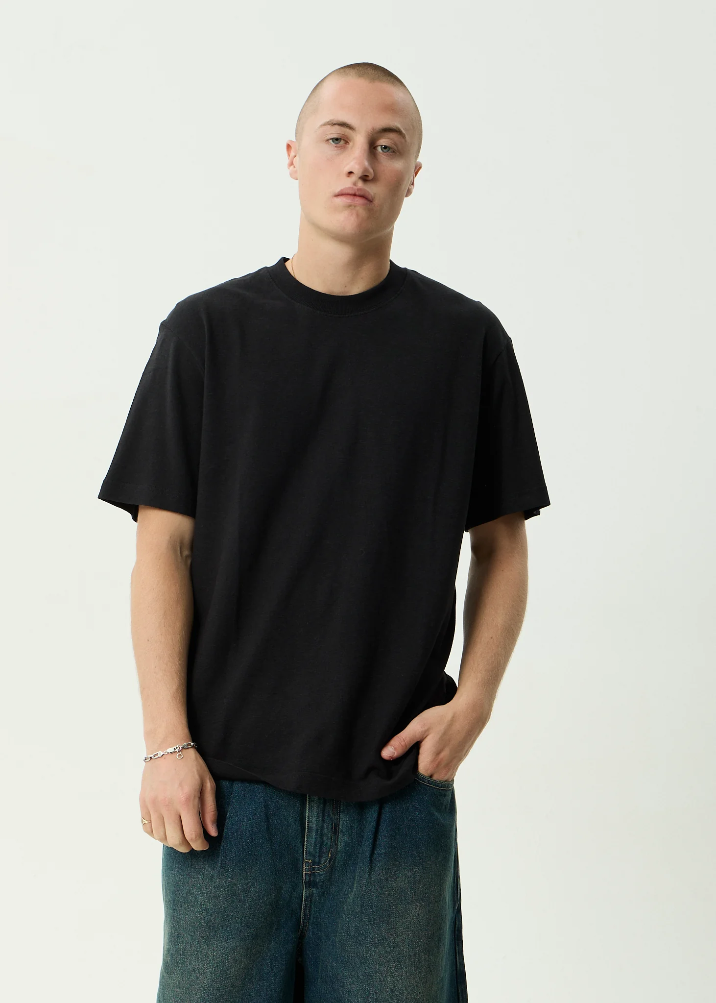 AFENDS Mens Classic - Retro Tee - Black