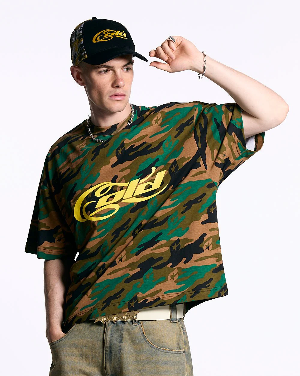 CAMO TEE GREEN