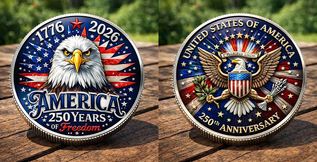 🏆Flash Sale 60% OFF - United States 250th Anniversary Eagle Coin