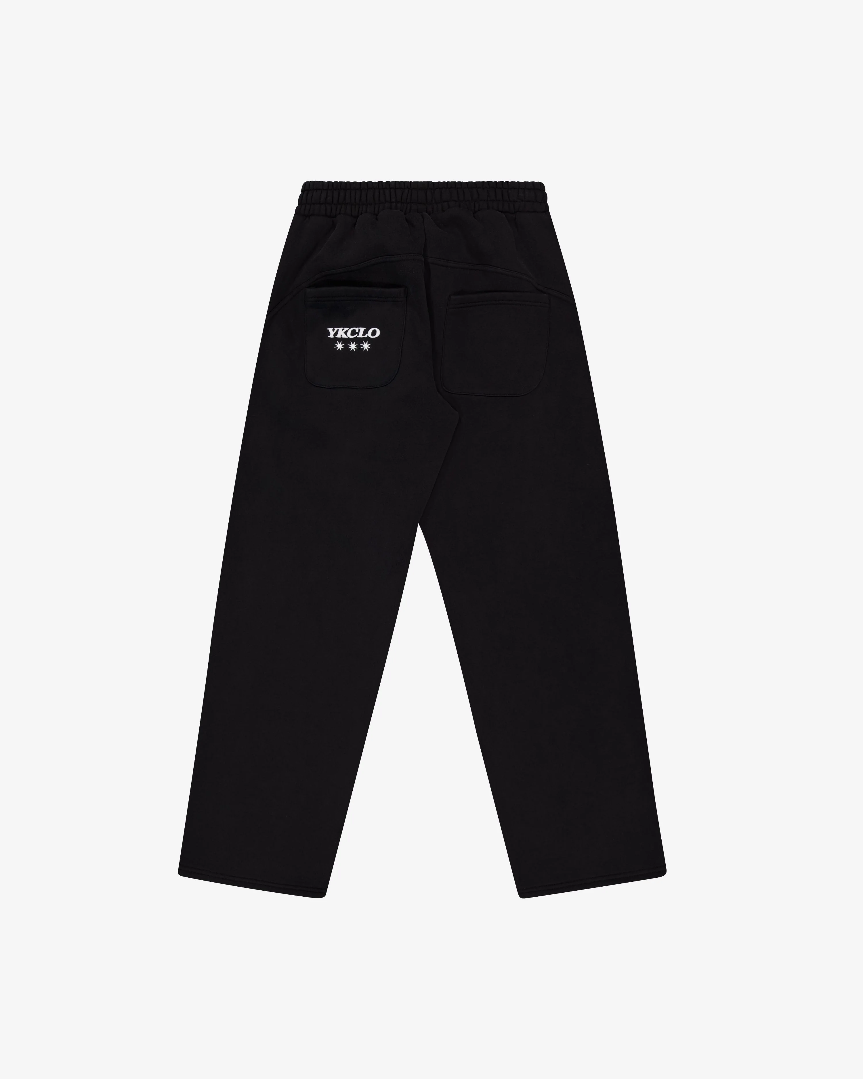 Panelled Trackpants | Black