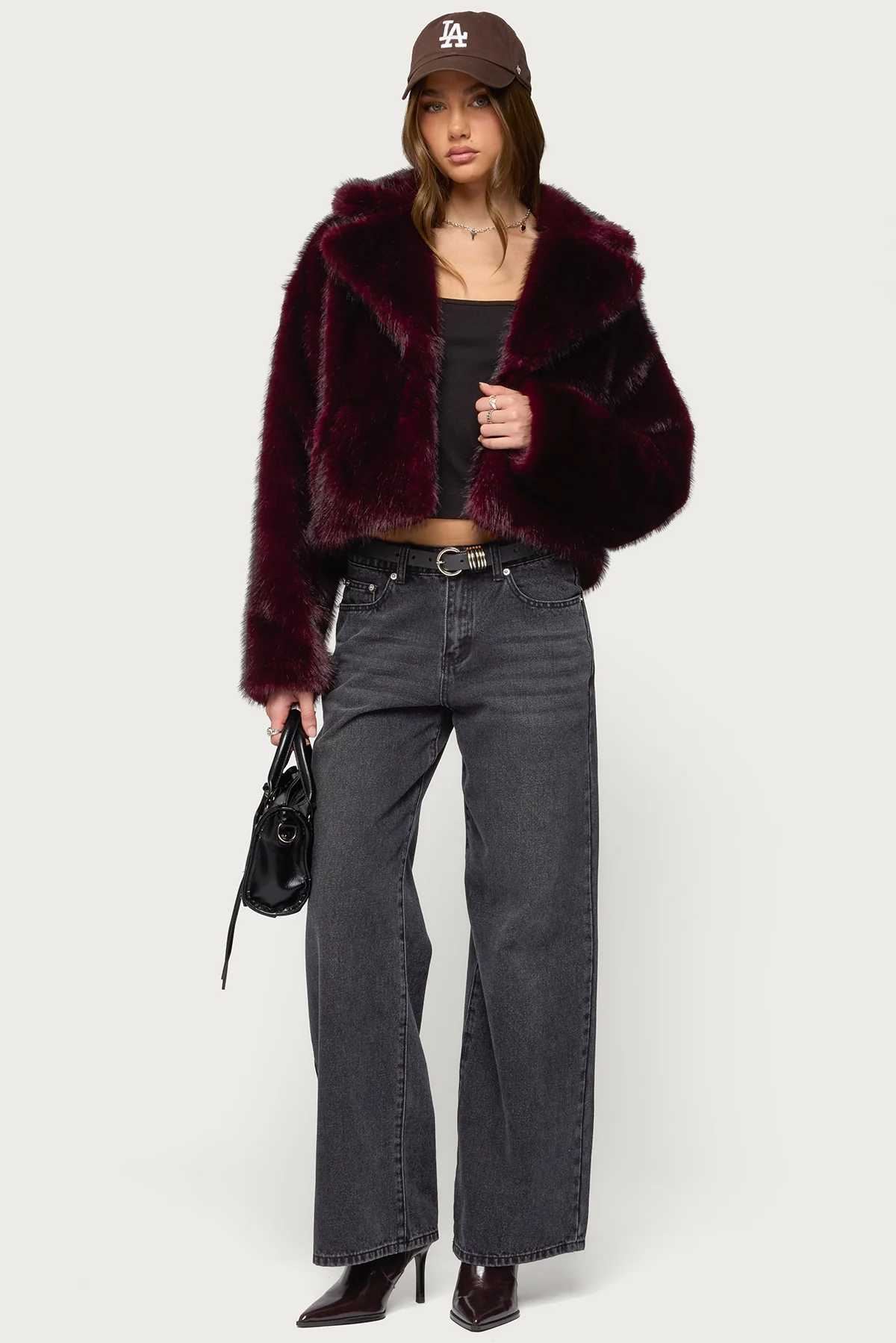 Kamilah Oversized Faux Fur Coat