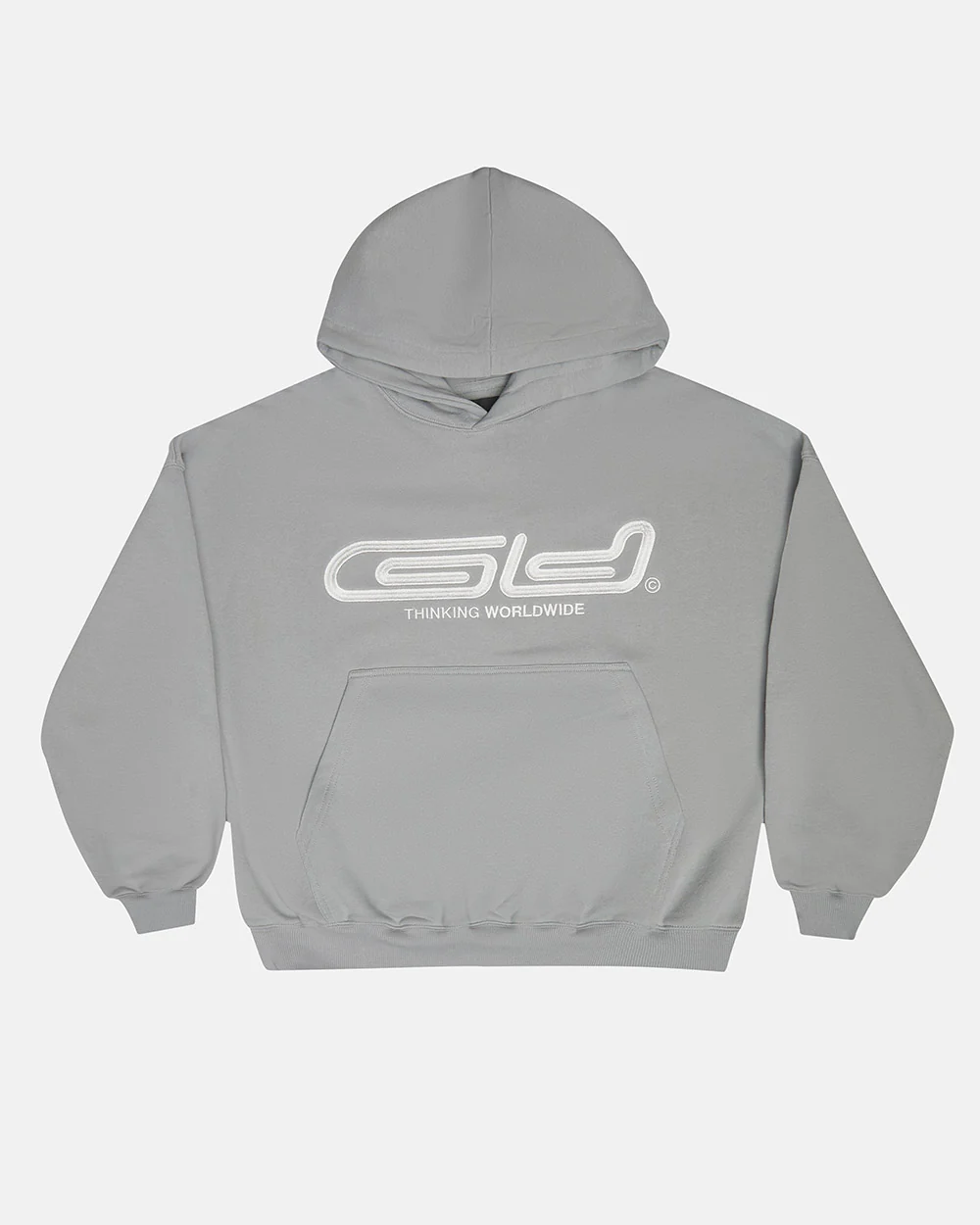 GRAFFITI HOODIE GREY