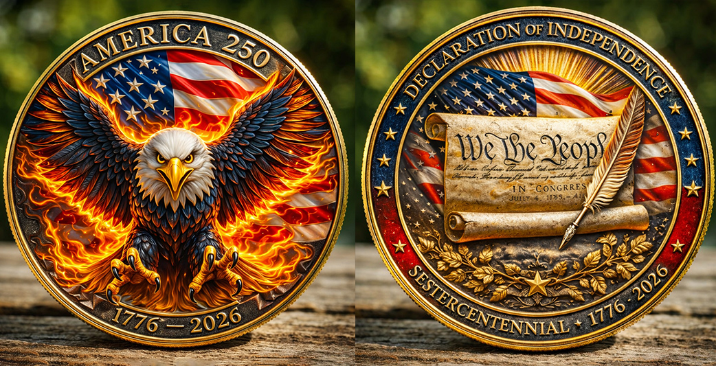 🏆Flash Sale 60% OFF - America 250th Anniversary Commemorative Coin